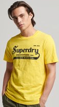 Superdry VINTAGE MERCH STORE TEE Heren T-shirt - Maat S