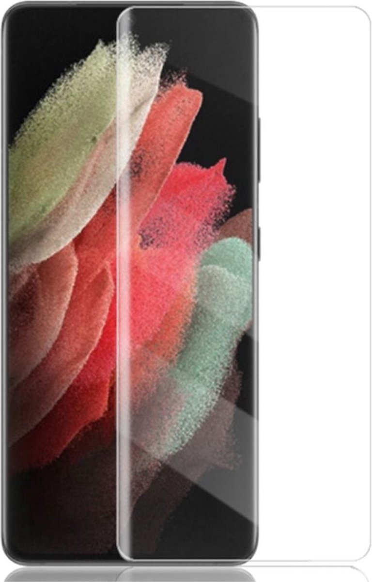 Screen Protector Tempered UV Glass 3D Geschikt voor Samsung Galaxy S22 Ultra