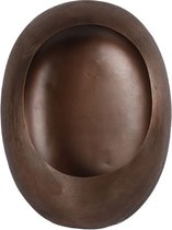 Non-branded Waxinelichthouder Eggy 34,5 Cm Staal Antiek/koper