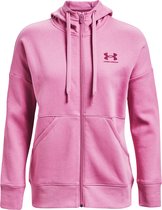 Rival Fleece FZ Hoodie - Paars - Dames maat: XS    dames >