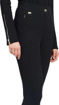 Lune Active Moon Structured Slim-Fit dames sportbroek zwart