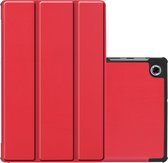 Hoesje Geschikt voor Lenovo Tab M10 FHD Plus 2nd Gen Hoesje Case Hard Cover Hoes Book Case - Rood