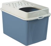 Toilethuis TOP 50l - Blauw (Gerecycled PP) - 57,2 x 39,3 x 40,4 cm