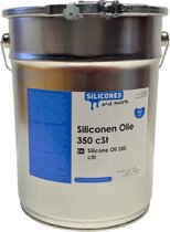 Siliconen Olie  350 cSt (vloeibaar), Polydimethylsiloxaan olie - 5 Kg Olie 350 cSt