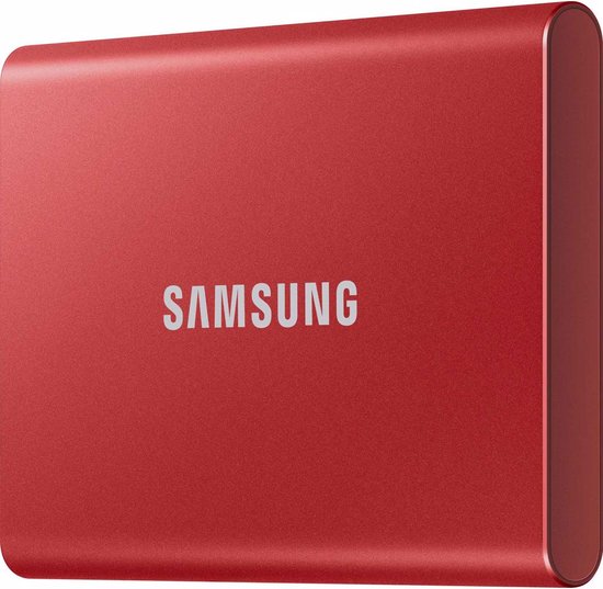 Samsung Portable SSD T7 - 2TB - Rood