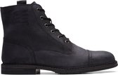 Clarks - Chaussures pour hommes - Clarkdale West - G - daim noir - taille 10