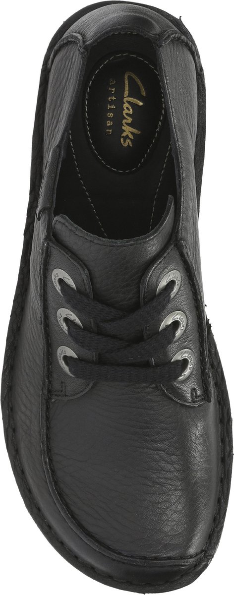 Clarks Dames Veterschoenen - Zwart - Maat 39