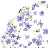 IHR - Purple spring - Papieren ronde servetten