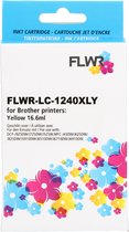 FLWR - Inktcartridge / LC-1240XL / Geel - Geschikt voor Brother