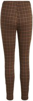 Vila Broek Vihoundi Hw 7/8 Leggings 14066042 Toffee/black Dames Maat - S