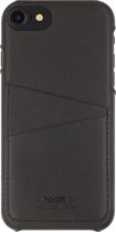 Holdit iPhone 8/7/6s/6, hoesje card slot, zwart