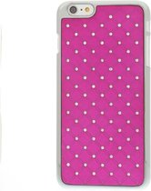 Apple iPhone 6/6s Plus Hoesje - Mobigear - Design Serie - Hard Kunststof Backcover - Roze - Hoesje Geschikt Voor Apple iPhone 6/6s Plus