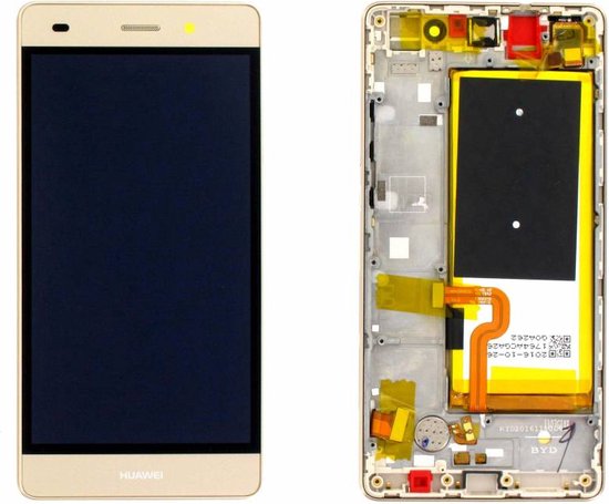 Bengelen kiezen afstand Huawei P8 Lite (ALE-L21) Lcd Display / Beeldscherm Module, Goud | bol.com