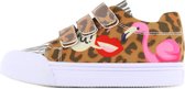 Sneakers | Meisjes | leopardo pink | Canvas | Go Banana's | Maat 33
