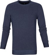 Suitable - Respect Pullover Jean Donkerblauw - L - Modern-fit