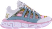 Sneaker Mix Tessuti+Nabuck+St. Dames  maat 38 Wit