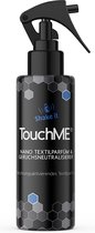 TouchME Premium Black Blue geurneutralisator en textielverfrisser (200ml), nano geurverwijderaar textielspray met touch-active geursprayfunctie