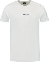 Ballin Amsterdam -  Heren Slim Fit   T-shirt  - Wit - Maat L