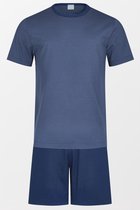 Mey Tweedelige Korte Pyjama Cardwell Heren 33029 - Blauw 664 neptune Heren - 56