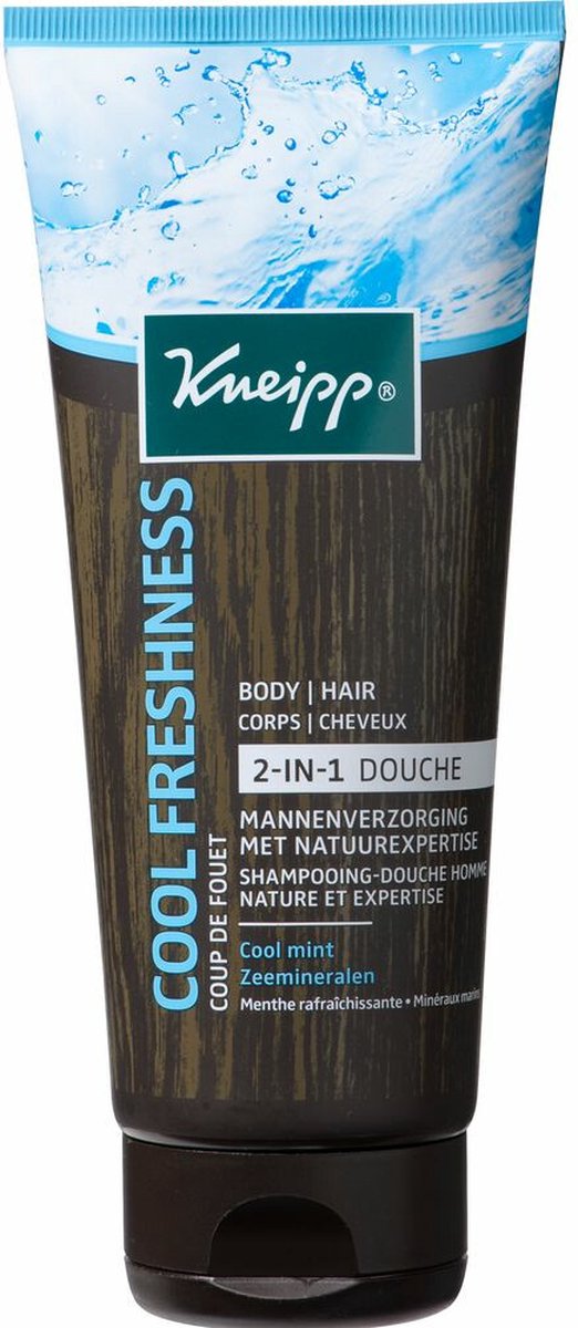 Kneipp Douche 2 In 1 Cool Freshness Man 6x 200 ml - Voordeelverpakking