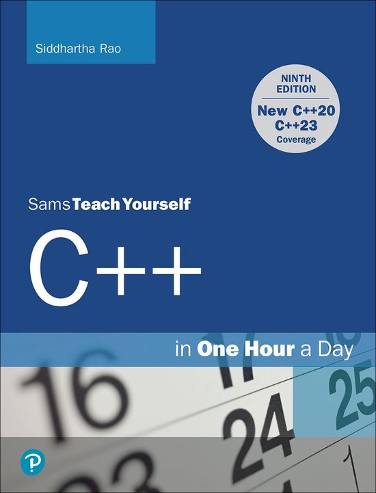 Sams Teach Yourself C++ in One Hour a Day - cover