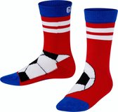 FALKE Active Soccer anatomische pasvorm katoen functioneel garen kindersokken meisjes jongens rood - Maat 27-30