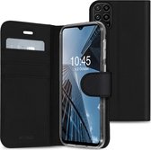 Accezz Hoesje Geschikt voor Xiaomi Mi 10 Lite Hoesje Met Pasjeshouder - Accezz Wallet Softcase Bookcase - Zwart