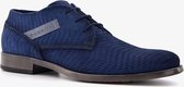 Bugatti heren veterschoenen - Blauw - Maat 44