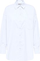 Only Blouse Onlcorina Life Ls Loose Shirt Wvn 15250544 Bright White Dames Maat - S