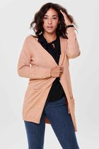 ONLY  Lesly L/S Open Gardigan Knt ORANJE S