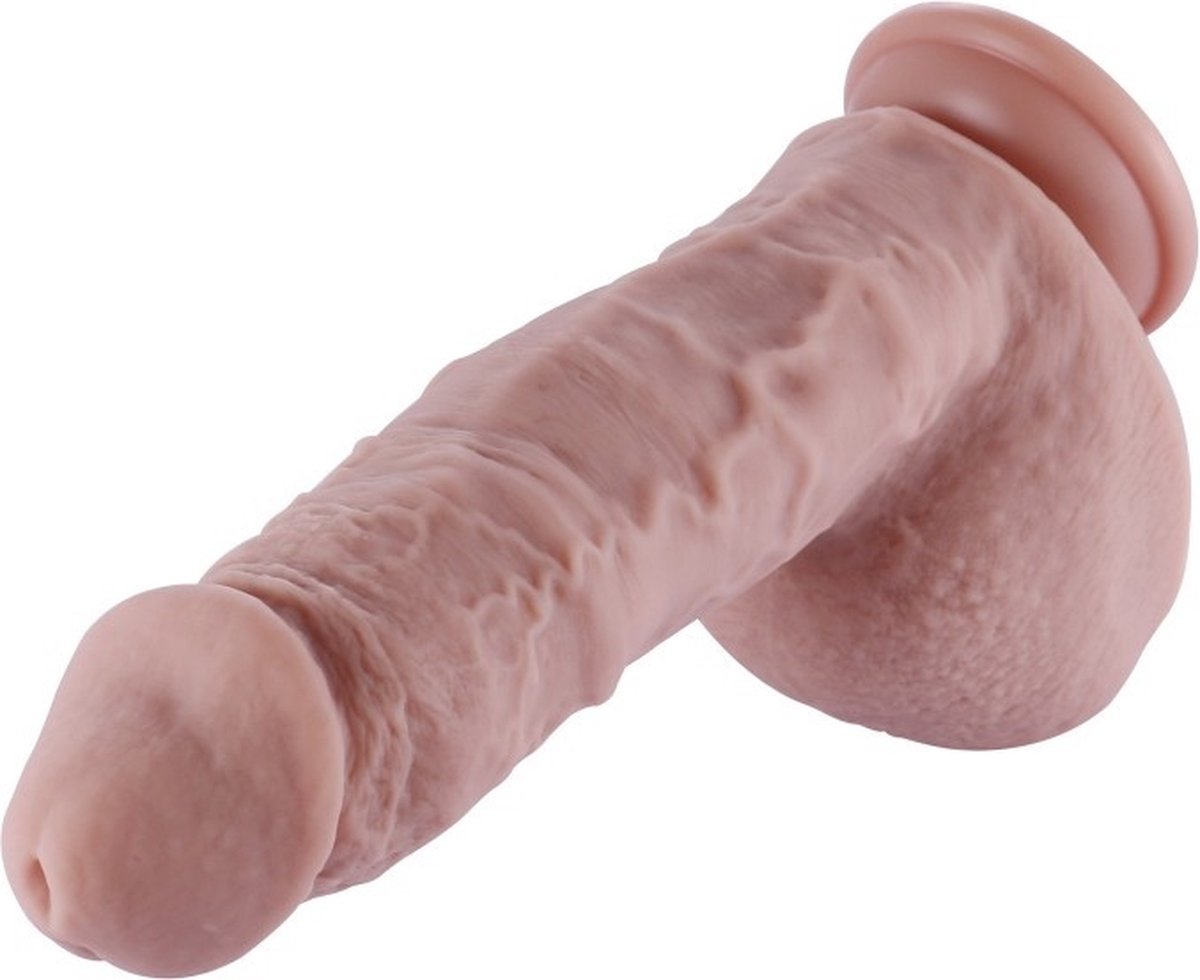 Goedkoopste Dildo Thick KlicLok Large 21 CM Nude