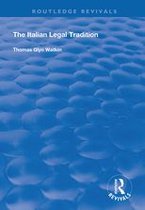 Routledge Revivals - The Italian Legal Tradition