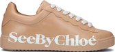 See By Chloé Essie Lage sneakers - Leren Sneaker - Dames - Bruin - Maat 39
