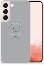 Telefoonhoesje Geschikt voor Samsung Galaxy S22 Hippe Hoesjes Baby Olifant