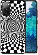 Smartphone Hoesje Geschikt voor Samsung Galaxy S20 FE Bumper Hoesje met Zwarte rand Illusie