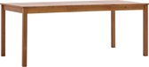 Decoways - Eettafel 180x90x73 cm grenenhout honingbruin