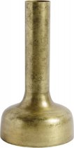 Vase, antique brass, large