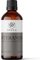 Biologische Steranijs olie - 100 ml - China - Illicium verum - Etherische olie - Gecertificeerd BIO
