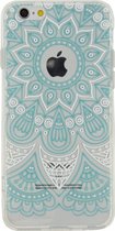 Apple iPhone 6 Hoesje - Xccess - Serie - Hard Kunststof Backcover - Green Oriental - Hoesje Geschikt Voor Apple iPhone 6