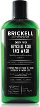 Brickell Men's Smooth Finish Glycolic Acid Face Wash 177 ml.