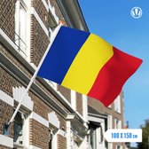 Vlag Roemenië 100x150cm - Spunpoly