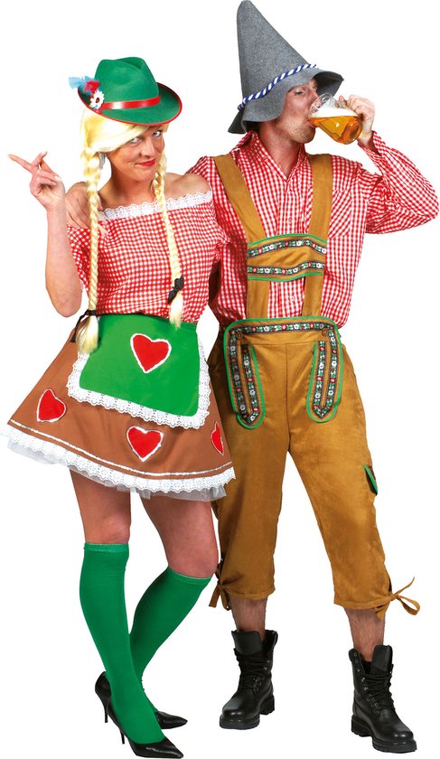 Traditioneel katoenen Beiers kostuum voor vrouwen - Verkleedkleding - Small  | bol.com