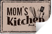 Stickers muraux - Film autocollant - Cuisine - Maman - Rétro - 60x40 cm - Film adhésif - Stickers muraux chambre enfant - Papier peint autocollant - Cadeau femme - Papier peint autocollant - Film autocollant