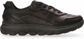Geox  - U SPHERICA LEATHER SNEAKER - Black - 38