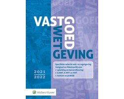 Vastgoedwetgeving 2021-2022
