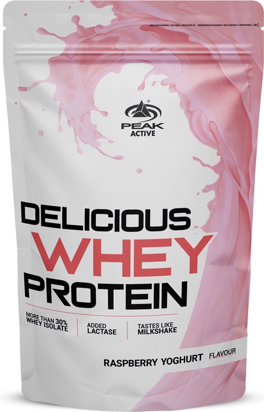 Delicious Whey Protein (1000g) Raspberry Yoghurt | bol.com