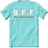 Beer Friends Forever T-Shirt | Bier Kleding | Feest | Drank | Grappig Verjaardag Cadeau | - Licht Blauw - XXL