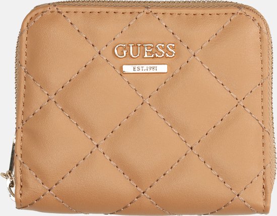 Guess Cessily Dames Portemonnee - Nude