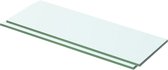 Decoways - Schappen 2 stuks 50x12 cm glas transparant