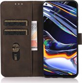 KHAZNEH Samsung Galaxy A53 Hoesje Wallet Book Case Bruin